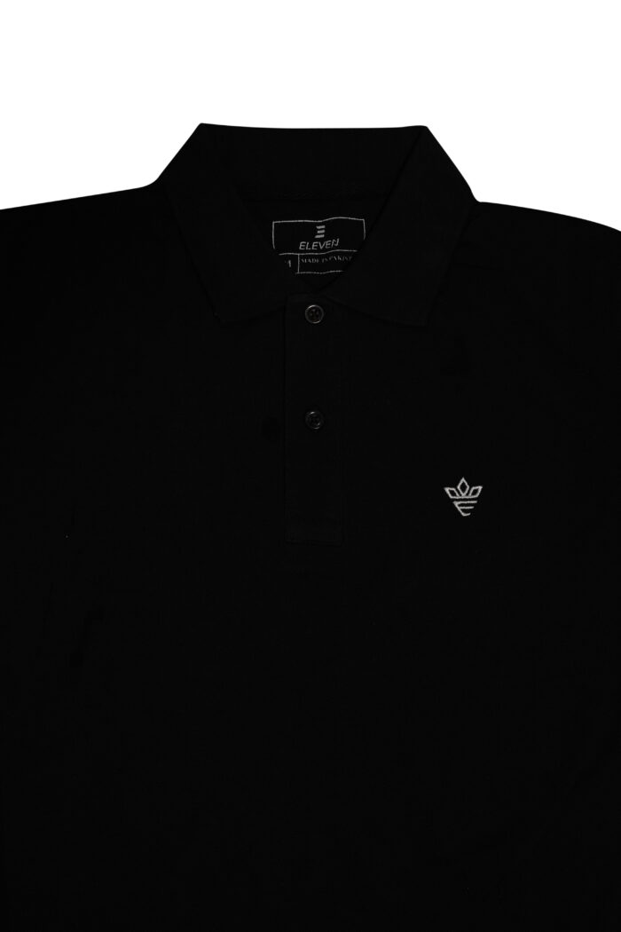 Black Polo Shirt - Image 2