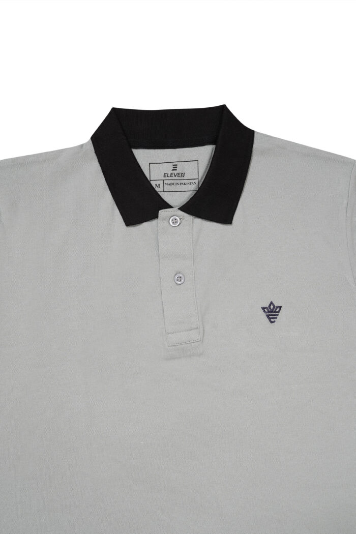 Seagreen And Black Polo Shirt - Image 2