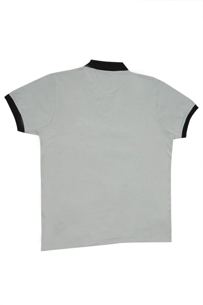 Seagreen And Black Polo Shirt - Image 3