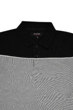 Grey And Black Polo Shirt - Image 2