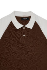 Coffee And White Polo Shirt - Image 2