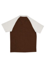 Coffee And White Polo Shirt - Image 3