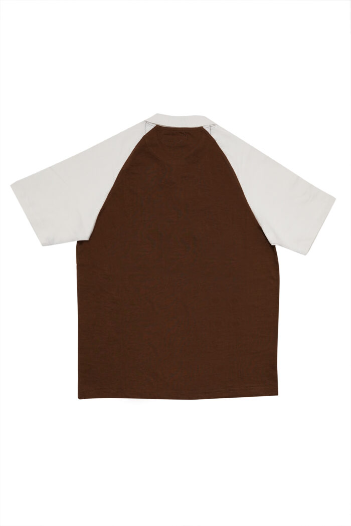 Coffee And White Polo Shirt - Image 3