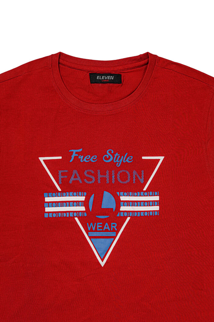 Red Shirt With Triangle - Image 2