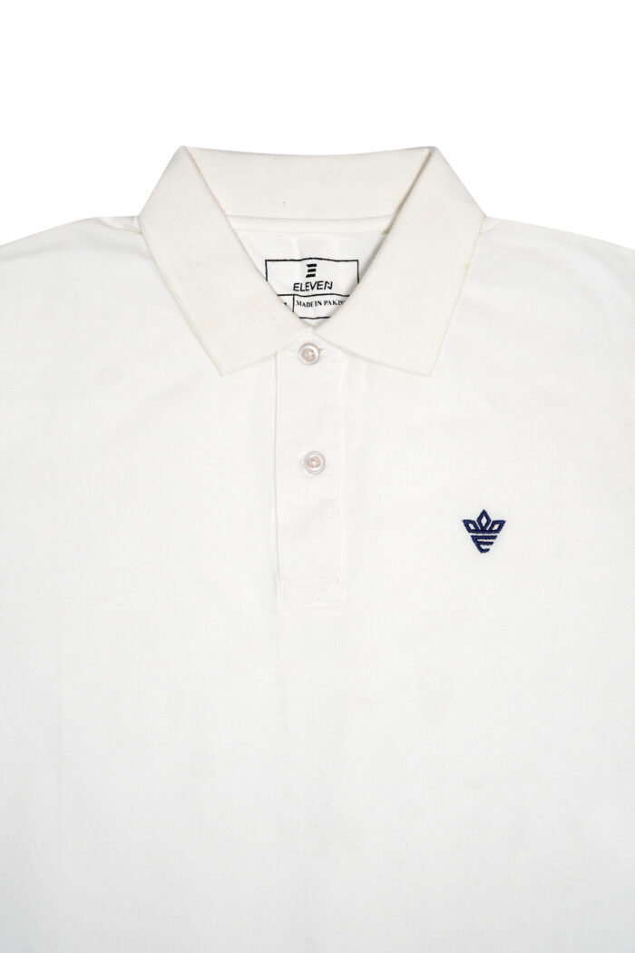 White Polo Shirt - Image 2
