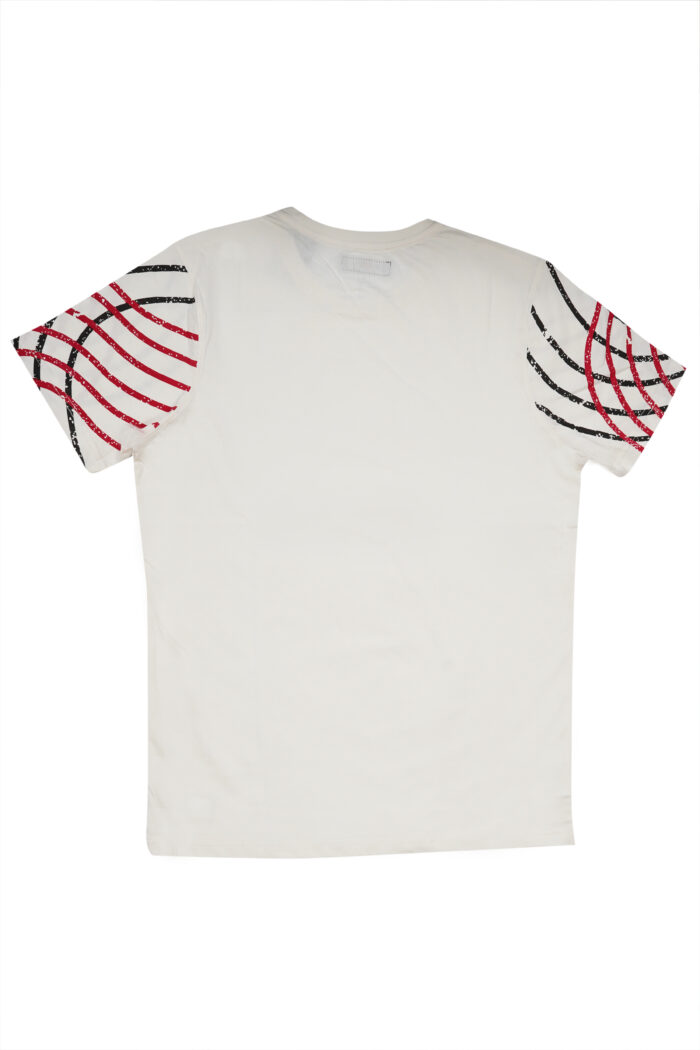 White T-Shirts With check half Sleeves - Image 4